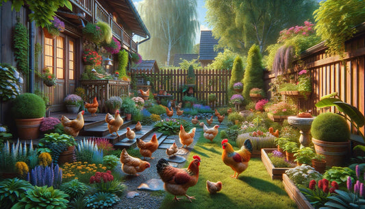 Pecking Among Petals: Crafting a Chicken-Friendly Garden Oasis - casadechicka