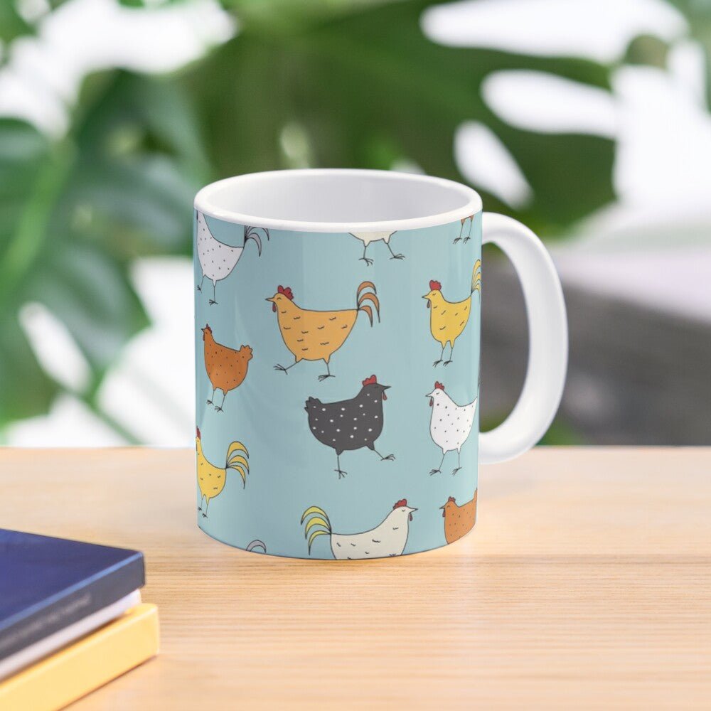 Clucky Charm Ceramic Mug - casadechicka